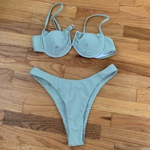 Sunny Bunny Swim LA “Sofia Green” bikini set